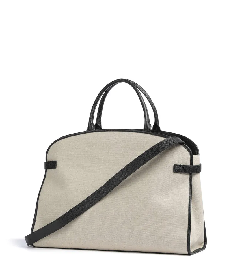 Coccinelle Sabine Canvas Sac à main natural/noir