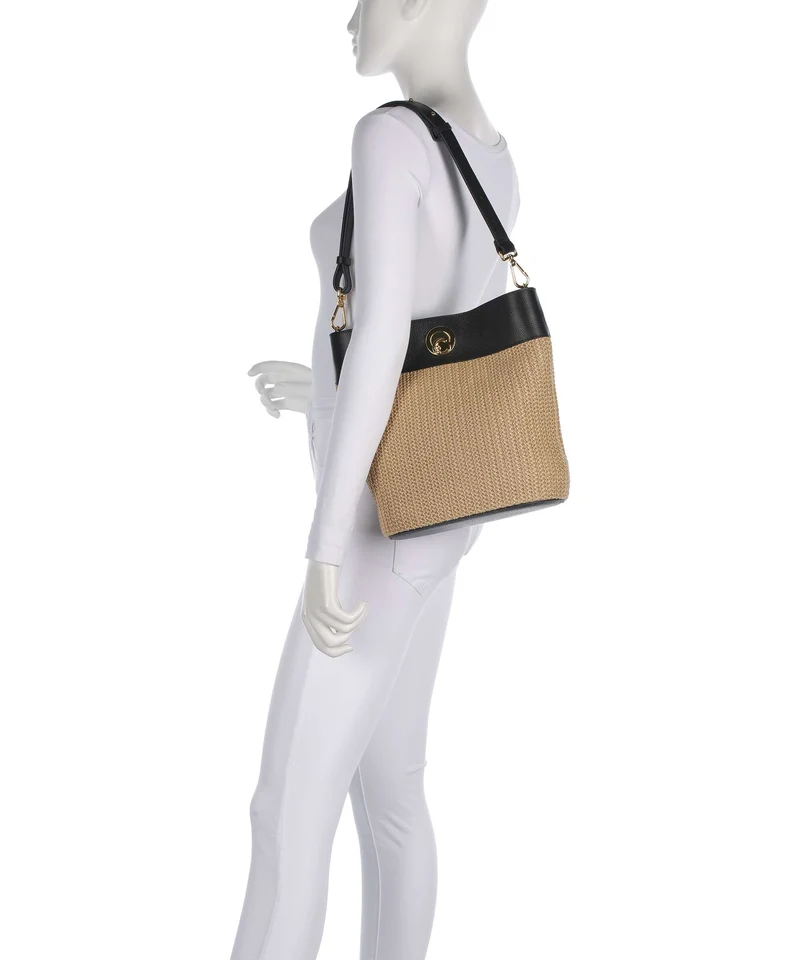 Coccinelle Nikla Sac seau natural/noir