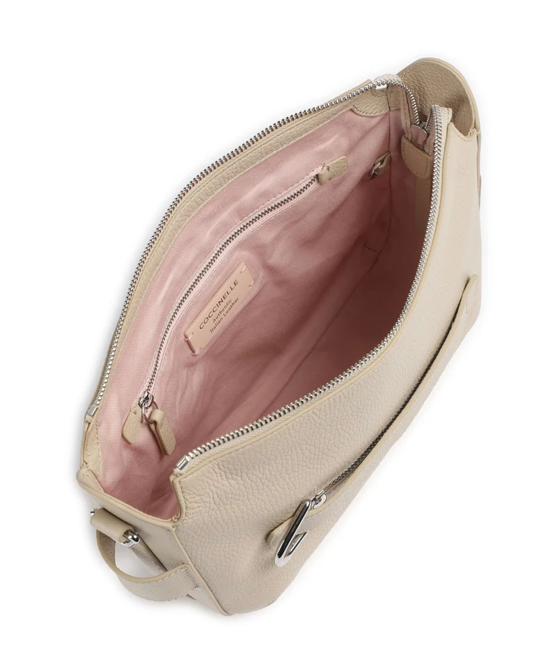 Coccinelle Gretel Ribbon Sac bandoulière sandshell