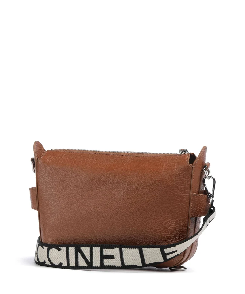 Coccinelle Gretel Ribbon Sac bandoulière cognac