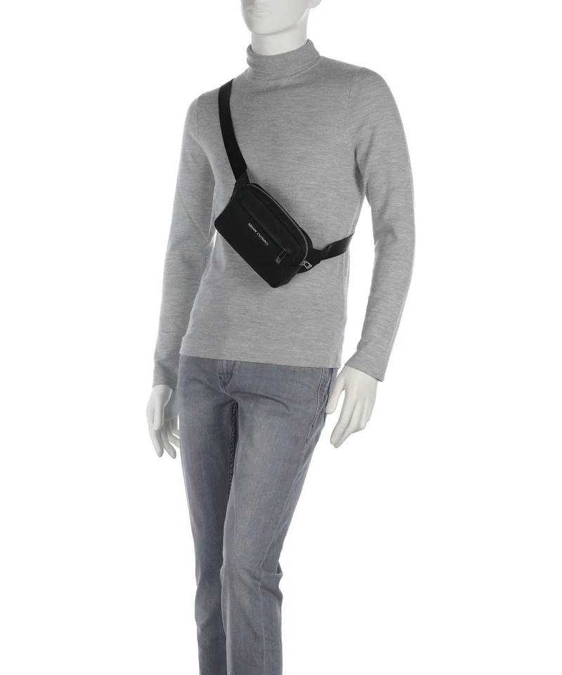 Armani Exchange Singapore Sac banane black