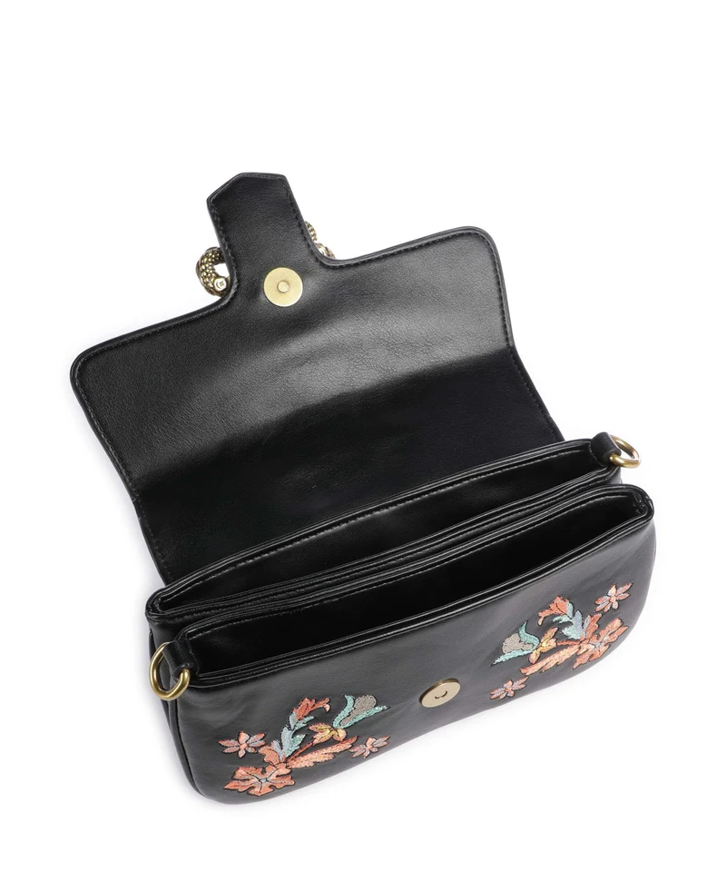 Just Cavalli Iconic Snakes Sac bandoulière black