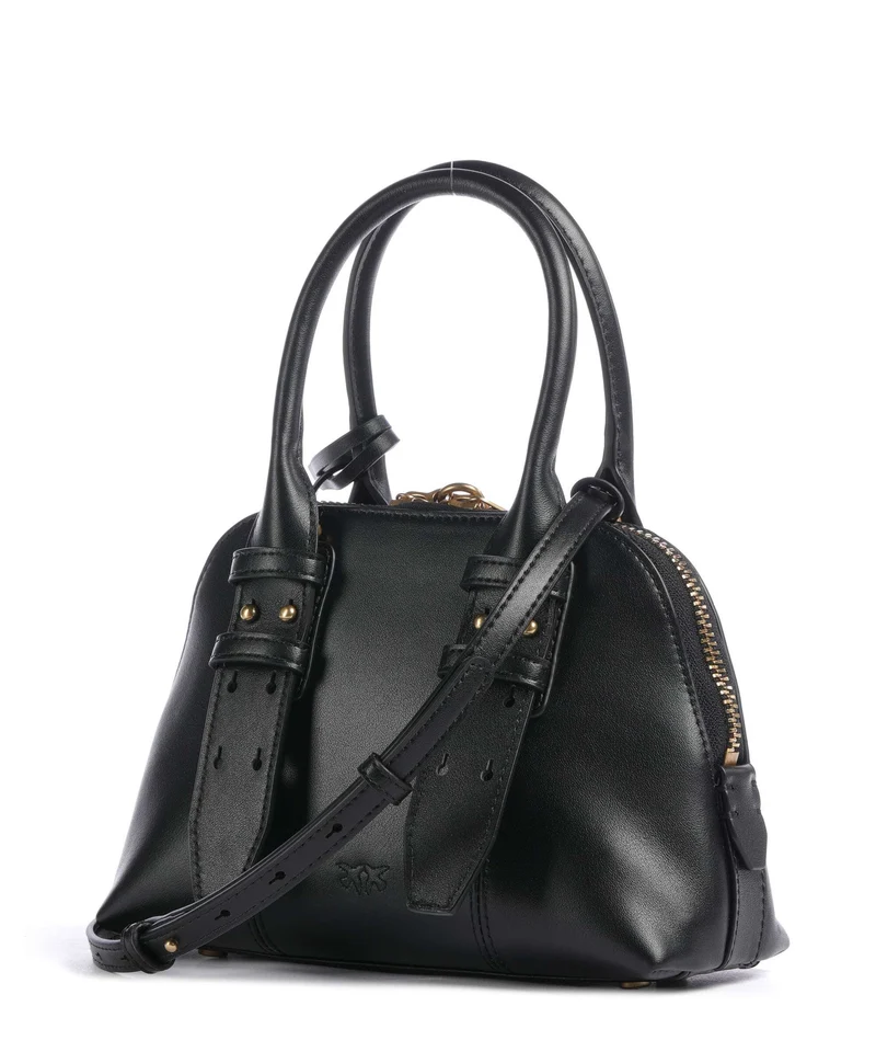 Pinko Bowling Mini Sac à main nero/antique gold
