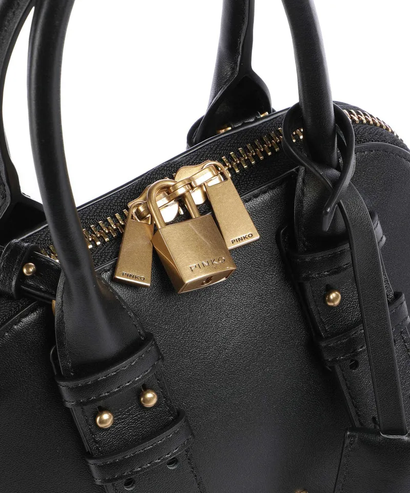 Pinko Bowling Mini Sac à main nero/antique gold