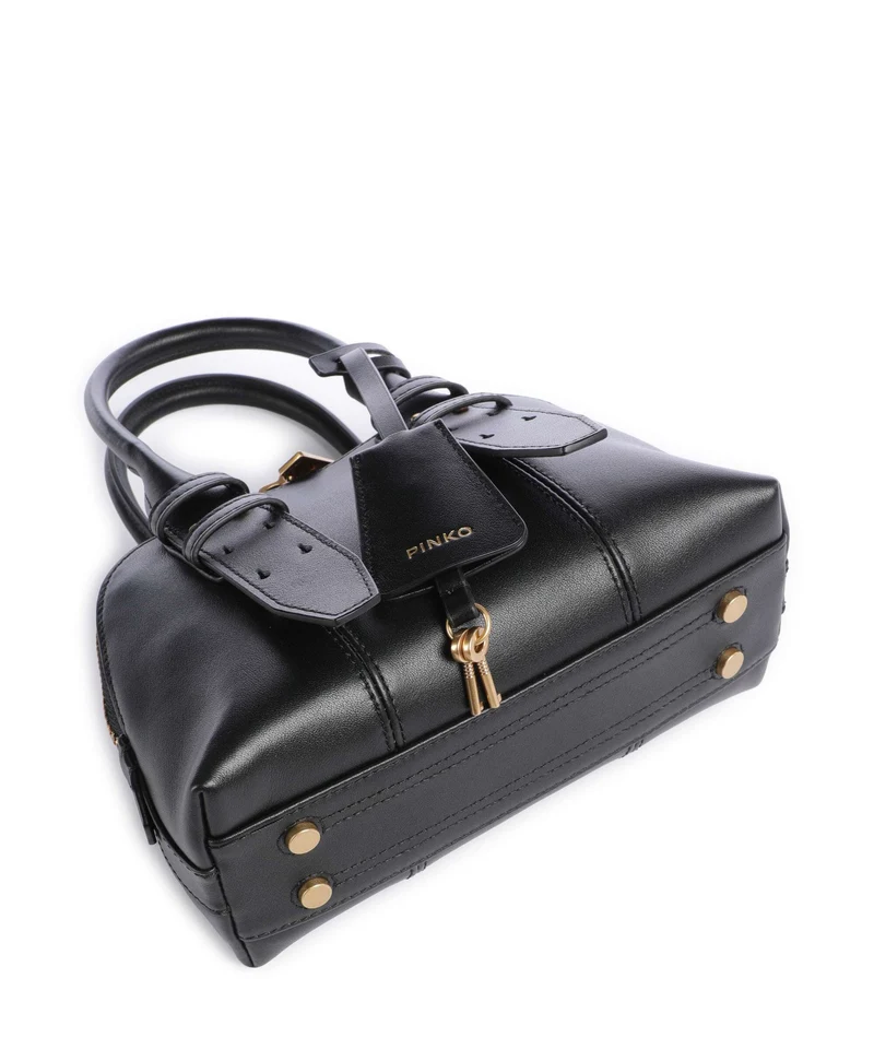 Pinko Bowling Mini Sac à main nero/antique gold