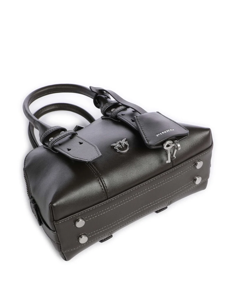 Pinko Bowling Mini Sac à main verde fango/matt silver