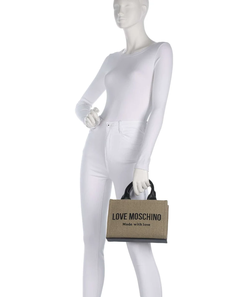 Love Moschino Cargo Canvas Sac à main black/gold