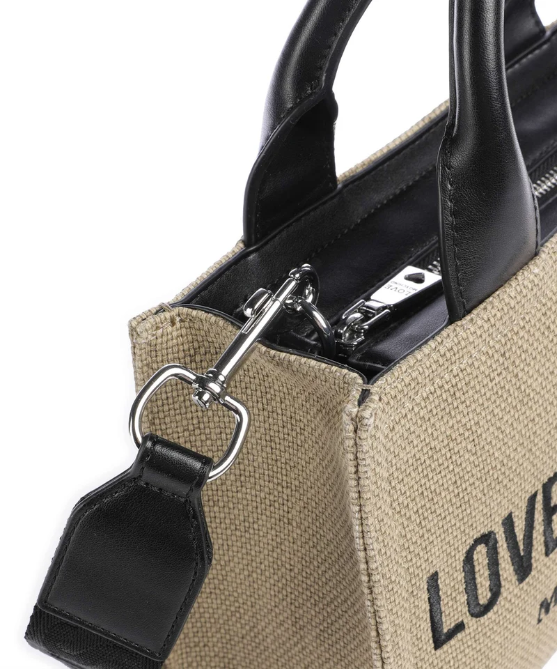 Love Moschino Cargo Canvas Sac à main black/gold