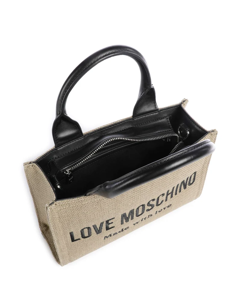 Love Moschino Cargo Canvas Sac à main black/gold