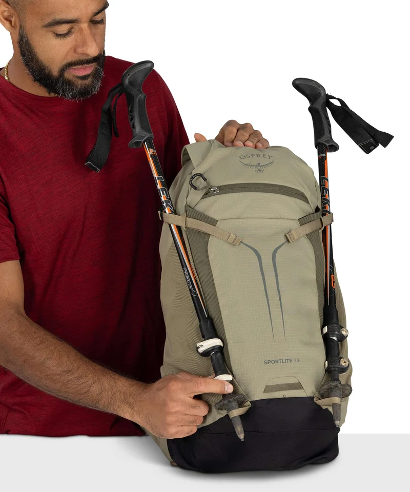 Osprey Sportlite 22 Sac à dos de randonnée olive tan