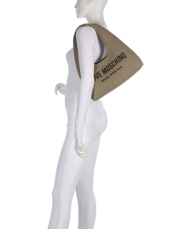 Love Moschino Cargo Canvas Sac fourre-tout black/gold