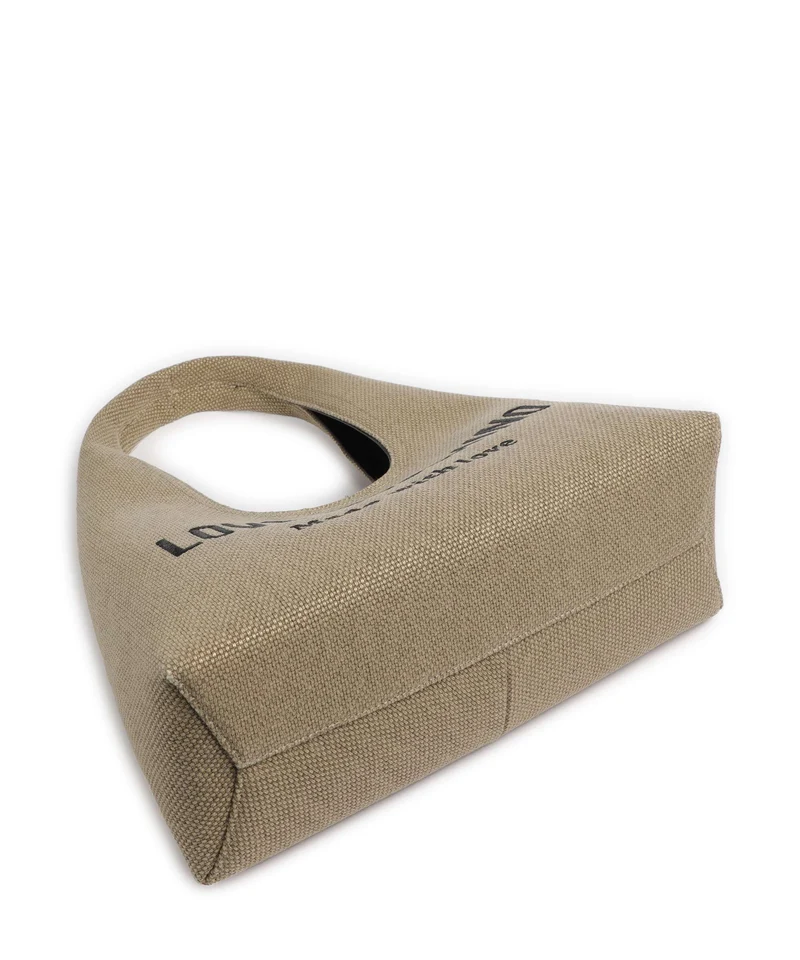 Love Moschino Cargo Canvas Sac fourre-tout black/gold