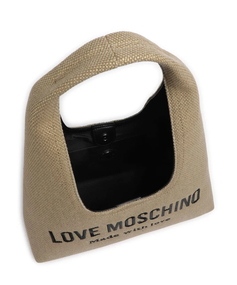 Love Moschino Cargo Canvas Sac fourre-tout black/gold