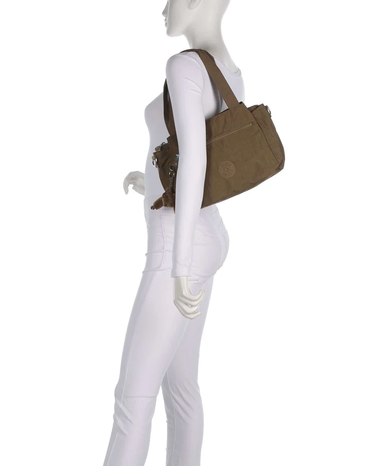 Kipling Basic Elysia Sac porté épaule smooth khaki