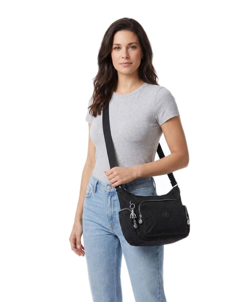 Kipling Elevated Gabb S Sac bandoulière noir sign jq