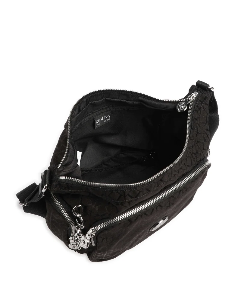 Kipling Elevated Gabb S Sac bandoulière noir sign jq