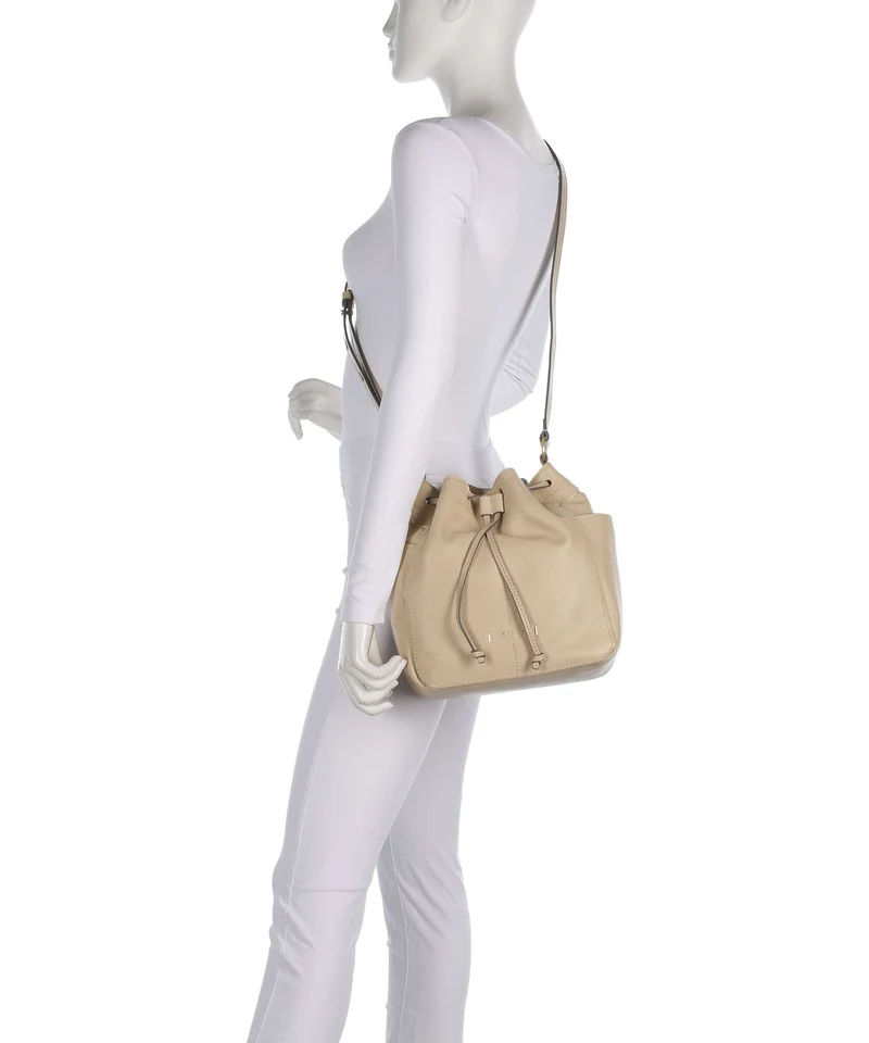 The Bridge Letizia Soft Sac seau butter