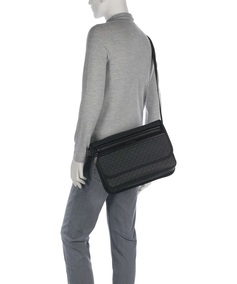 Michael Kors Jet Set Sac messager black