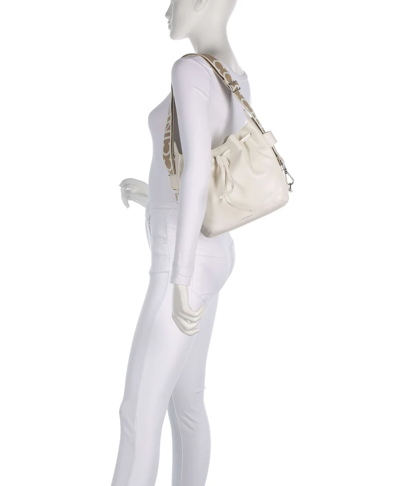Coccinelle Gretel Ribbon Sac seau pearl