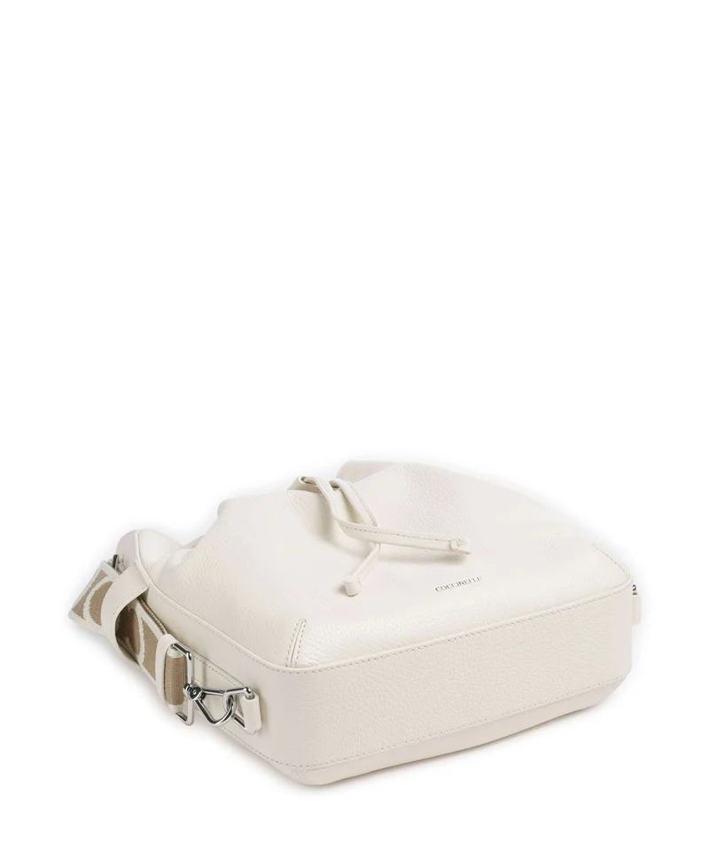 Coccinelle Gretel Ribbon Sac seau pearl