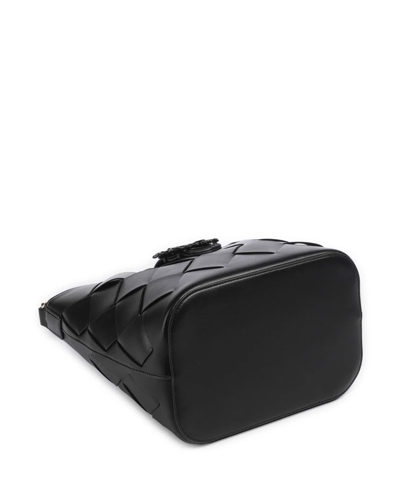 Just Cavalli Iconic Snakes Braided Sac fourre-tout black