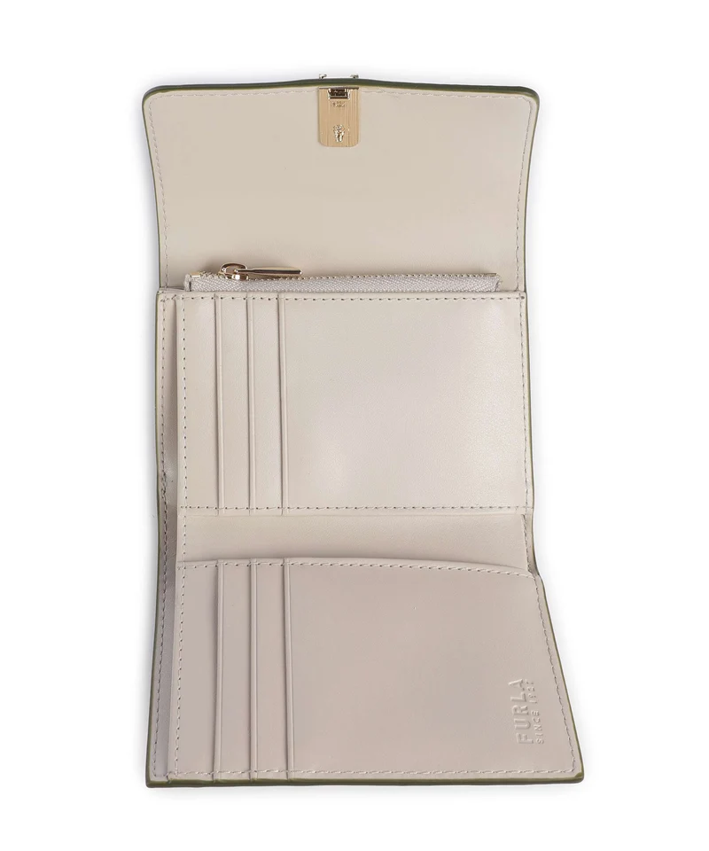 Furla Iride S Portefeuille avocado/sabbia int