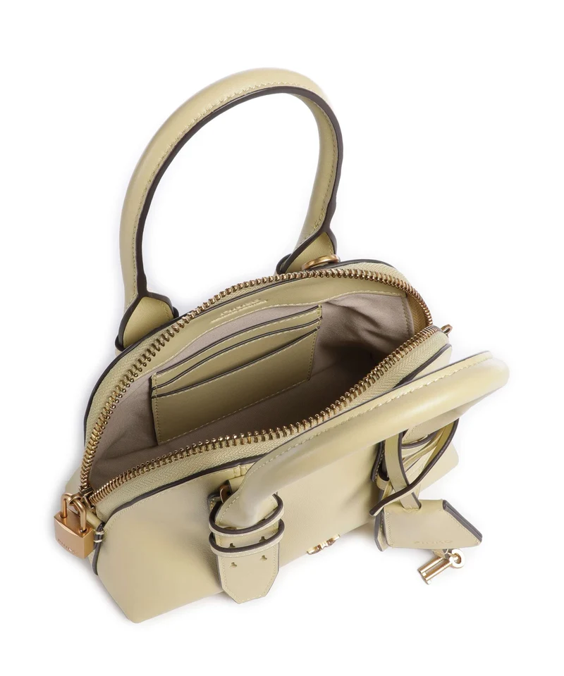Pinko Bowling Mini Sac à main giallo vaniglia/antique gold