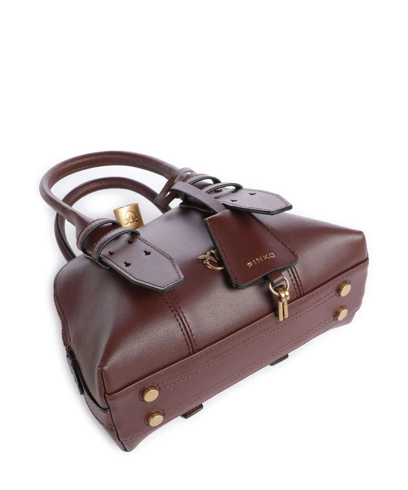 Pinko Bowling Mini Sac à main burgundy wine/antique gold