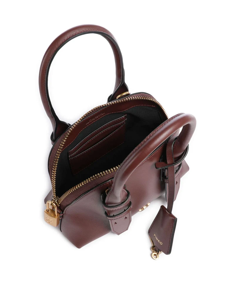 Pinko Bowling Mini Sac à main burgundy wine/antique gold