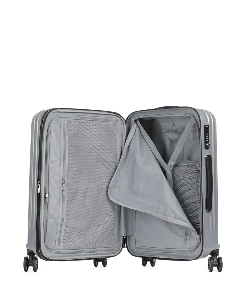 Pack Easy ReNew Genius Valise 4 roues silver