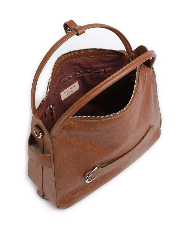 Coccinelle Gretel Ribbon Sac fourre-tout cognac