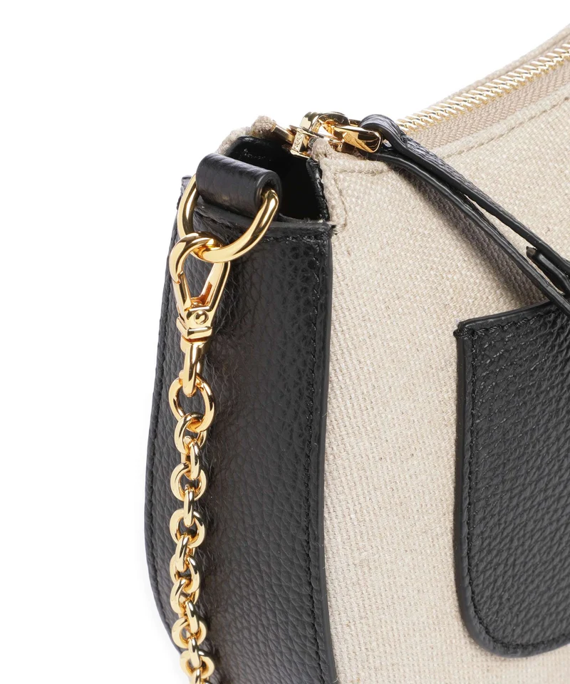 Coccinelle C-Easy Canvas Sac bandoulière natural/noir