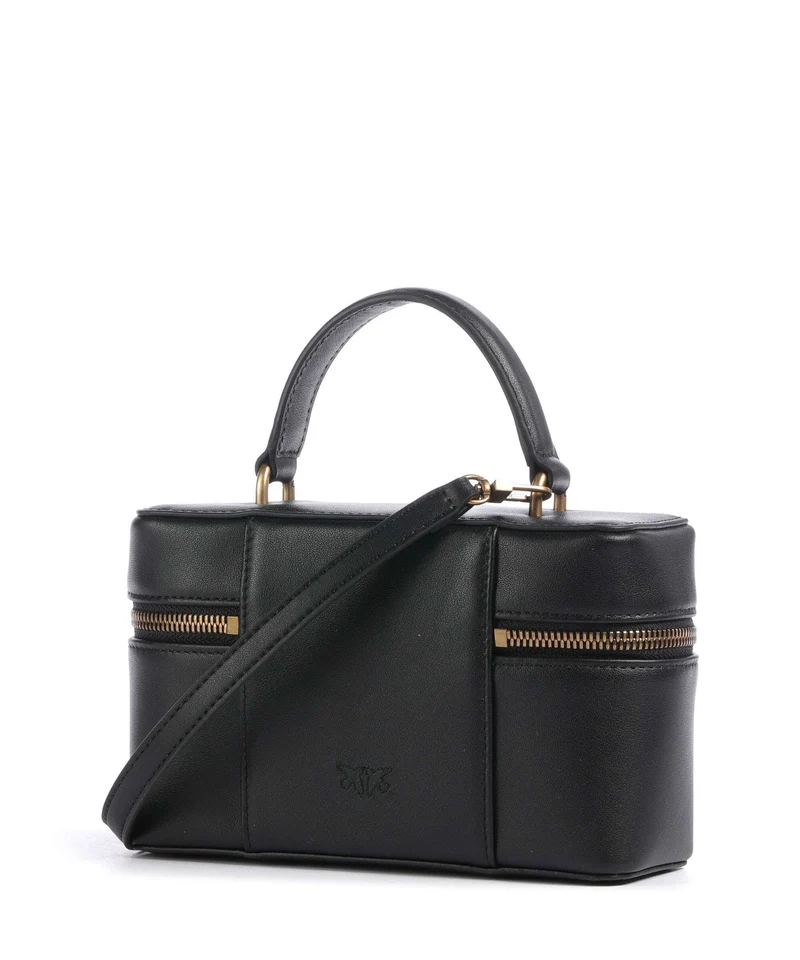 Pinko Vanity Mini Sac bandoulière nero/antique gold