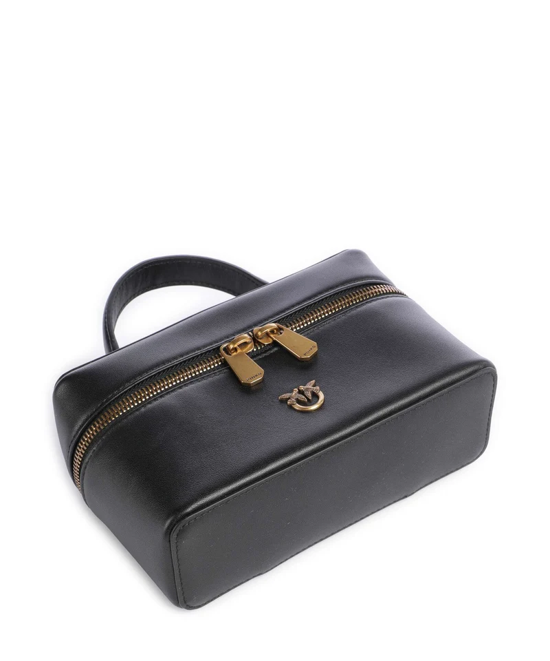 Pinko Vanity Mini Sac bandoulière nero/antique gold