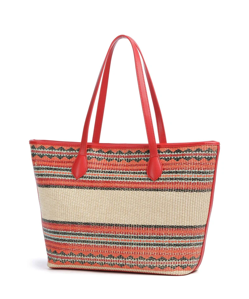 Love Moschino Sunset Stripes Cabas multicolour/red