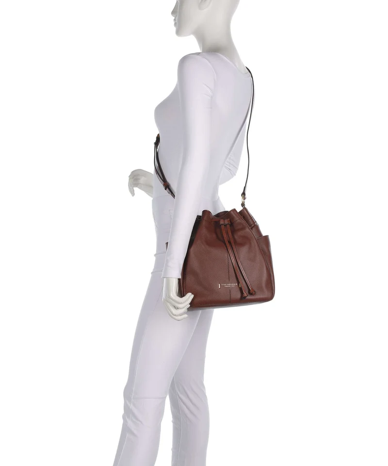 The Bridge Letizia Soft Sac seau marrone