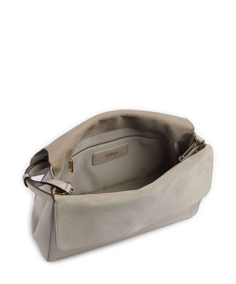 Furla Domus M Sac porté épaule linen