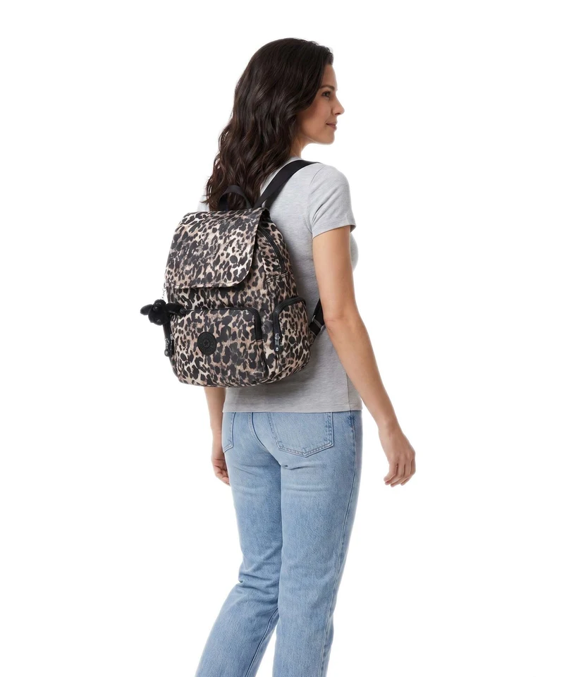 Kipling Basic City Zip S Sac à dos wild leopard