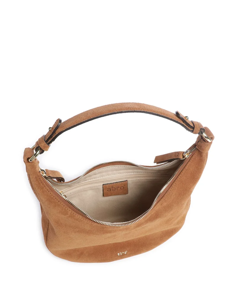 Abro Suede Nana Mini Sac fourre-tout cuoio
