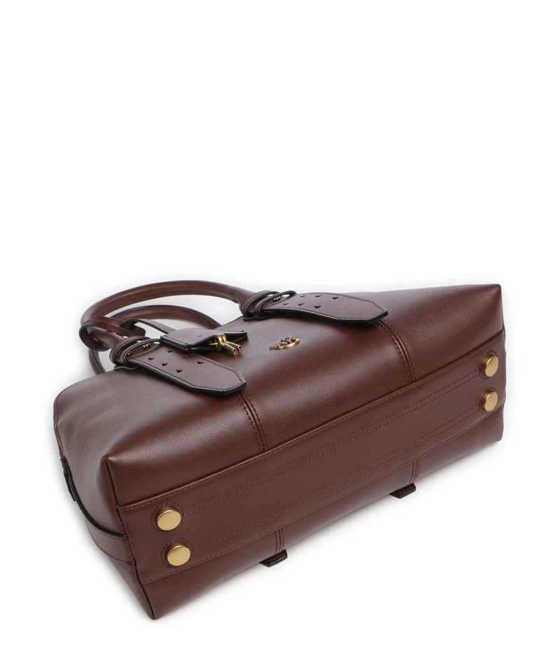 Pinko Bowling Medium Sac à main burgundy wine/antique gold
