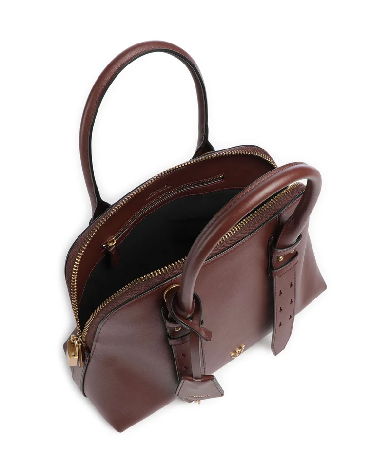 Pinko Bowling Medium Sac à main burgundy wine/antique gold