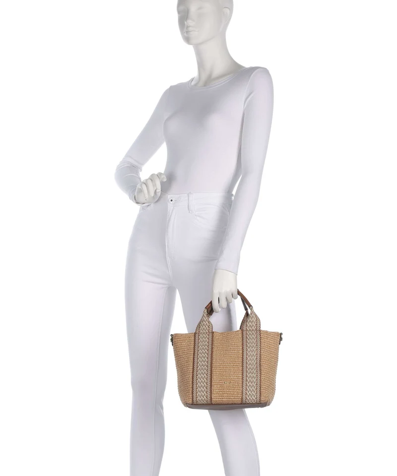 Abro Raffia Kaia Sac à main natural