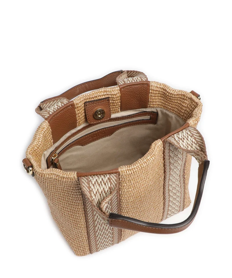 Abro Raffia Kaia Sac à main natural