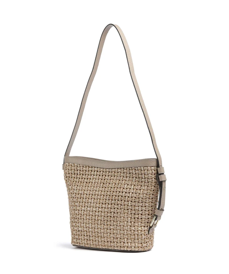 Abro Raffia Cordino Cosmo Sac bandoulière siena