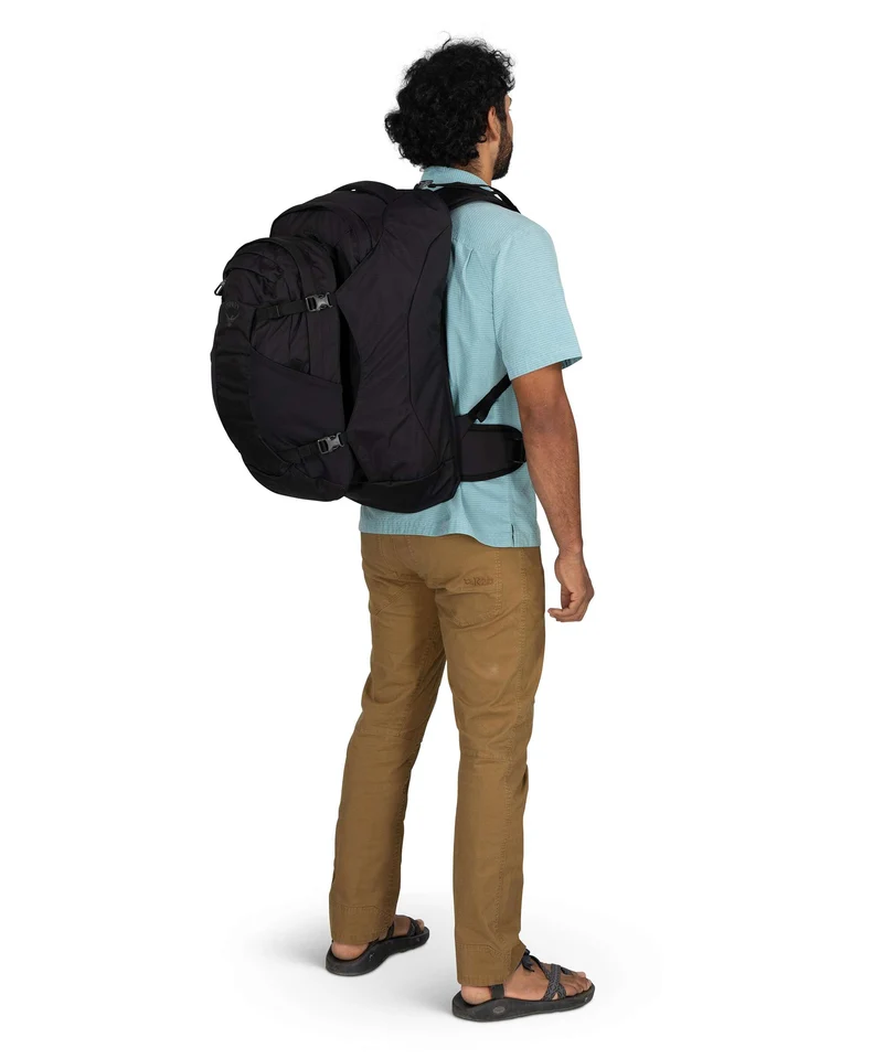 Osprey Farpoint 55 Sac à dos de voyage cascade blue/torrent blue