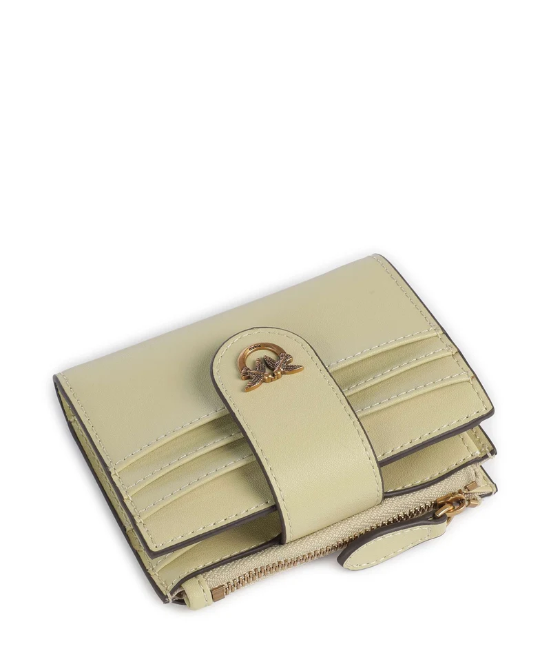 Pinko Portefeuille giallo vaniglia/antique gold