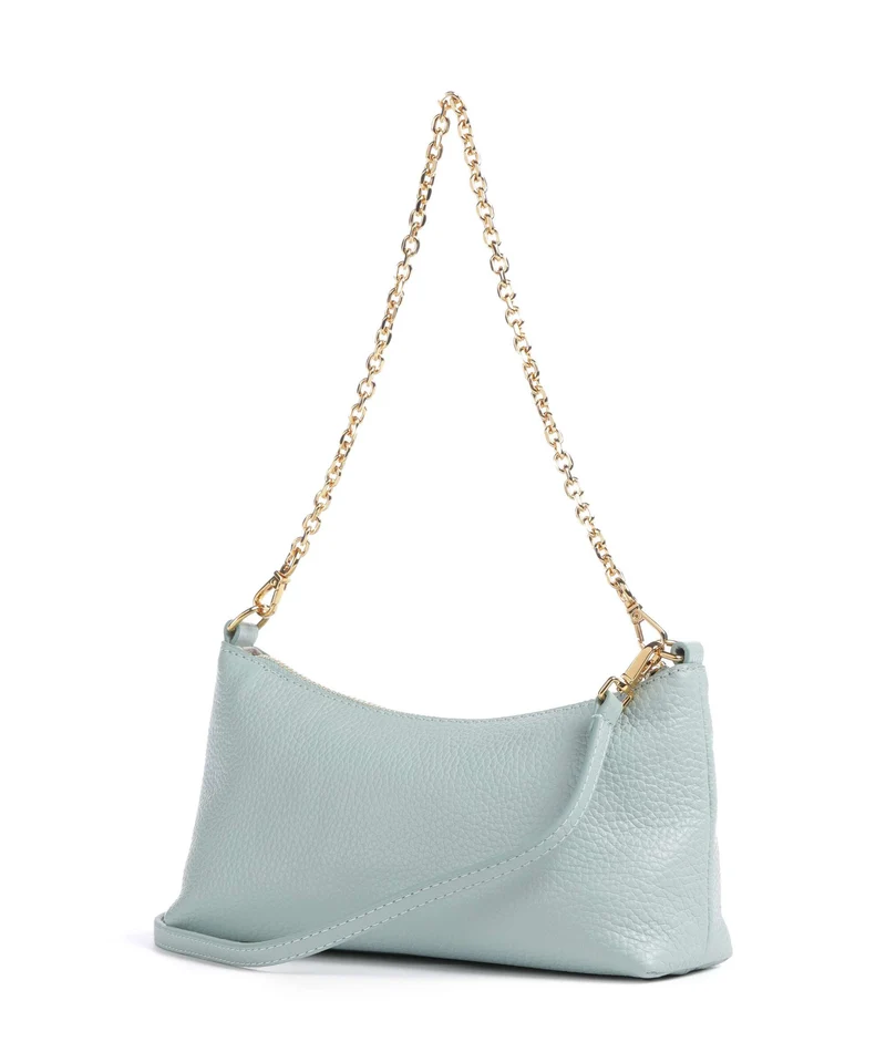 Coccinelle Aura Sac porté épaule aquamarine