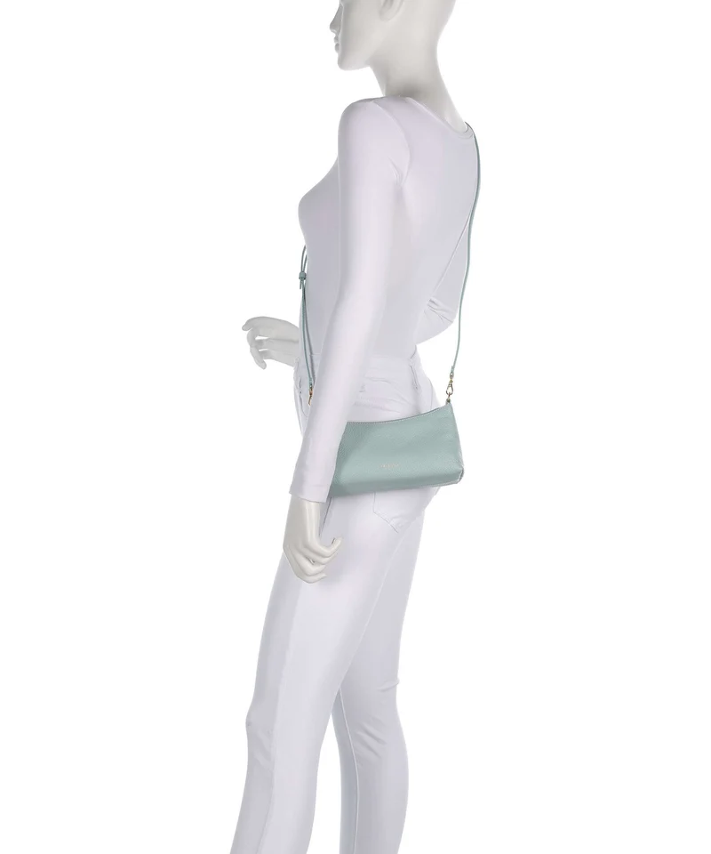 Coccinelle Aura Sac porté épaule aquamarine