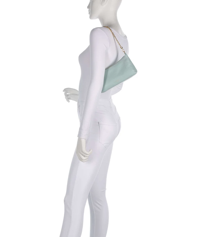 Coccinelle Aura Sac porté épaule aquamarine