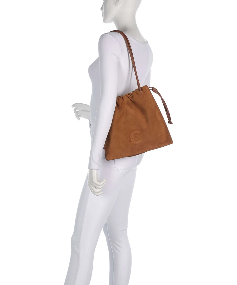 Coccinelle Dulse Sac seau cognac/cognac